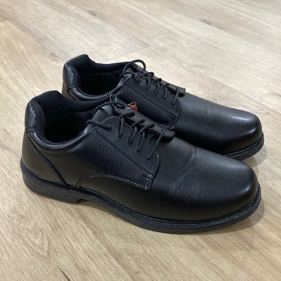 NIB Men’s Deer Stags Crown Wide Width Slip Resistant Oxfords - Picture 1 of 4
